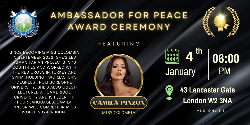 Miss Colombia Camila Pinzon Named UPF Ambassador for Peace