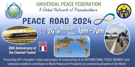 Peace Road 2024 | 30th Anniversary Channel Tunnel | UPF