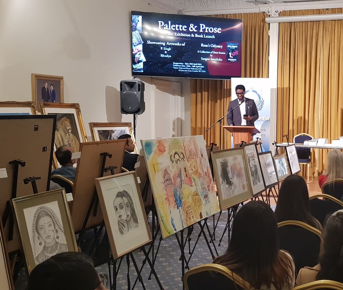 Palette & Prose: Art Exhibition & Book Launch | UPF UK - IAACP