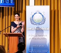 Collaboration of USIDHR and UPF-UK by Duchess Nivin ElGamal of Lamberton