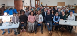 Group photo of participants at UPF UK’s International Day of Peace 2025 event – UPF UK and FFWPU celebrate peace, family values, and interfaith dialogue at the Peace Embassy in London.