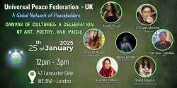 Canvas of Cultures | Art, Poetry & Music for Peace | UPF-UK