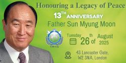 13th Anniversary of Father Moon’s Ascension | Universal Peace Federation UK