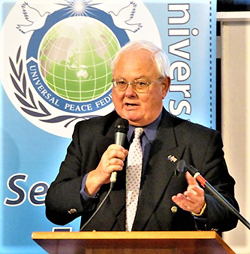 NRI Welfare Society of India – Global Peace Summit | Keith Best at Oxford