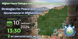 Strategies for Peace and Good Governance in Afghanistan - January 10