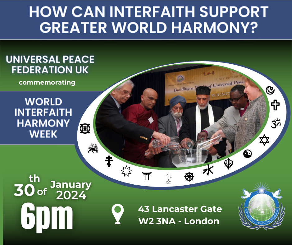 World Interfaith Harmony Week 2024 | UPF UK
